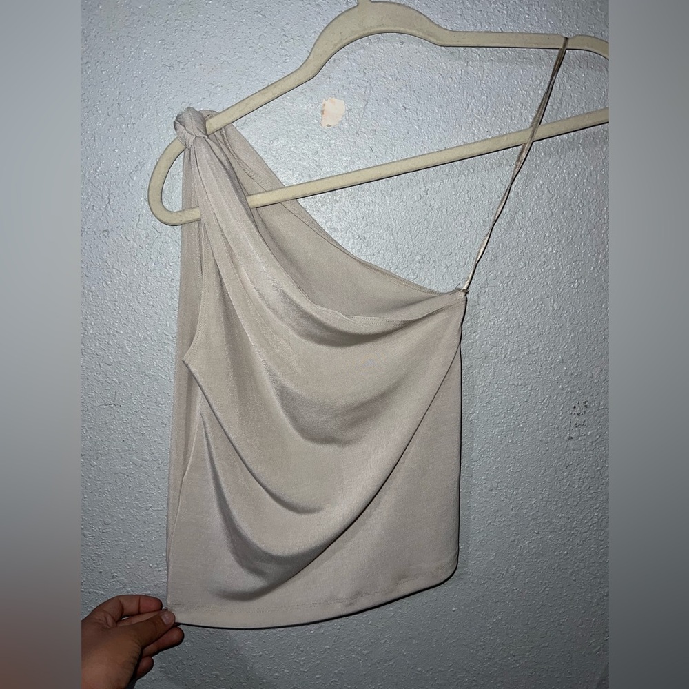 Abercrombie and Fitch one shoulder knot top